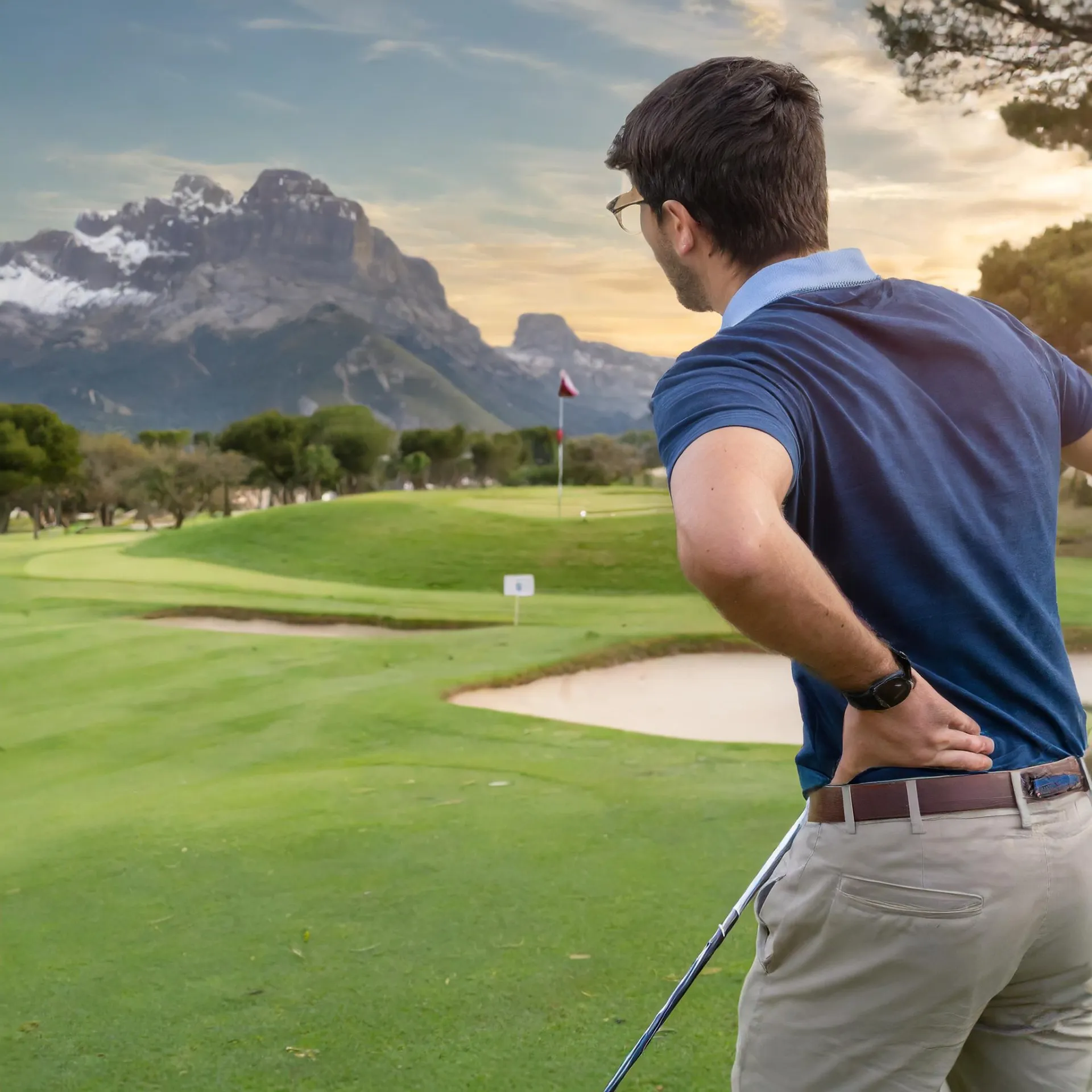 ゴルフと腰痛：原因と予防の秘訣